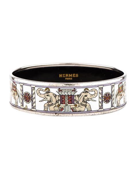 hermes bangle bracelet link design|hermes enamel bangle bracelet.